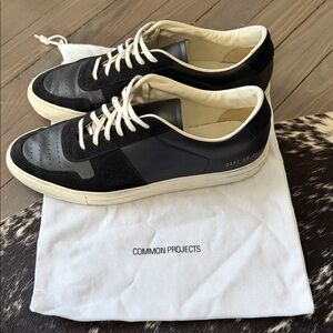 Common Projects Black and White Men's Sneakers